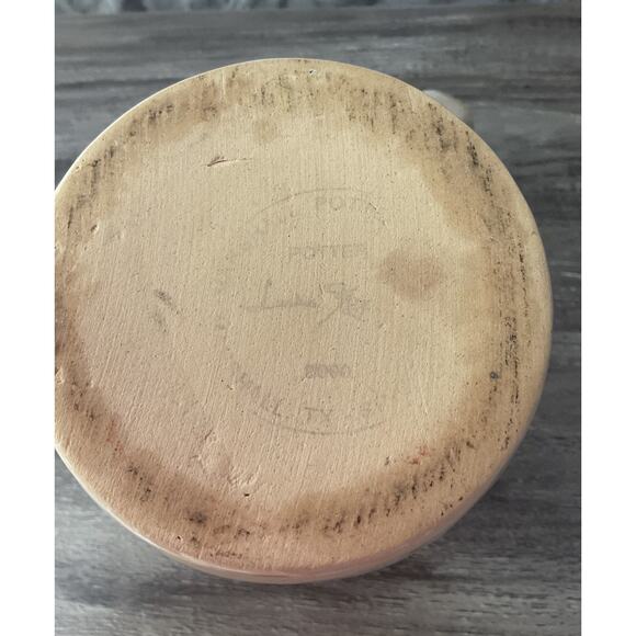 Marshall Pottery Rooster Pitcher Stoneware Farmhouse Signed - Picture 7 of 7